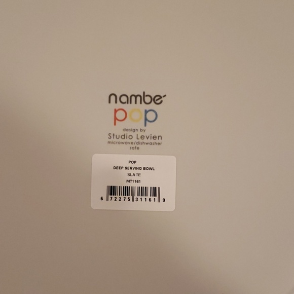 Nambe Pop Platter Slate color - Picture 5 of 7